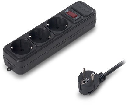 Сетевой фильтр 5м 3 розетки ExeGate SP-3-5B EX221182RUS черный