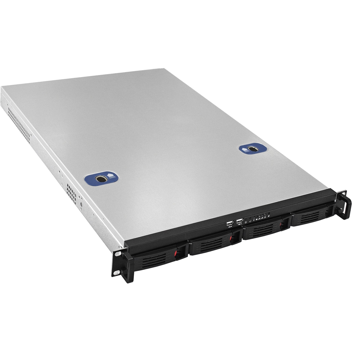 Серверный корпус ExeGate Pro 1U660-HS04 EX264267RUS, без БП, 1U, E-ATX