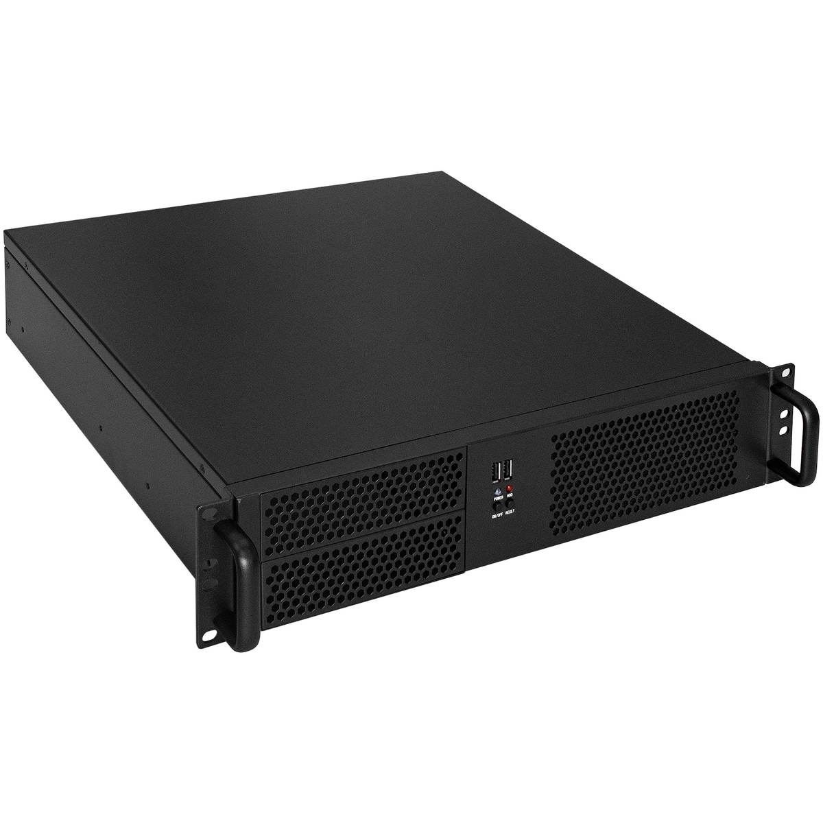 Серверный корпус ExeGate Pro 2U390-04 EX264269RUS, без БП, 2U, mATX