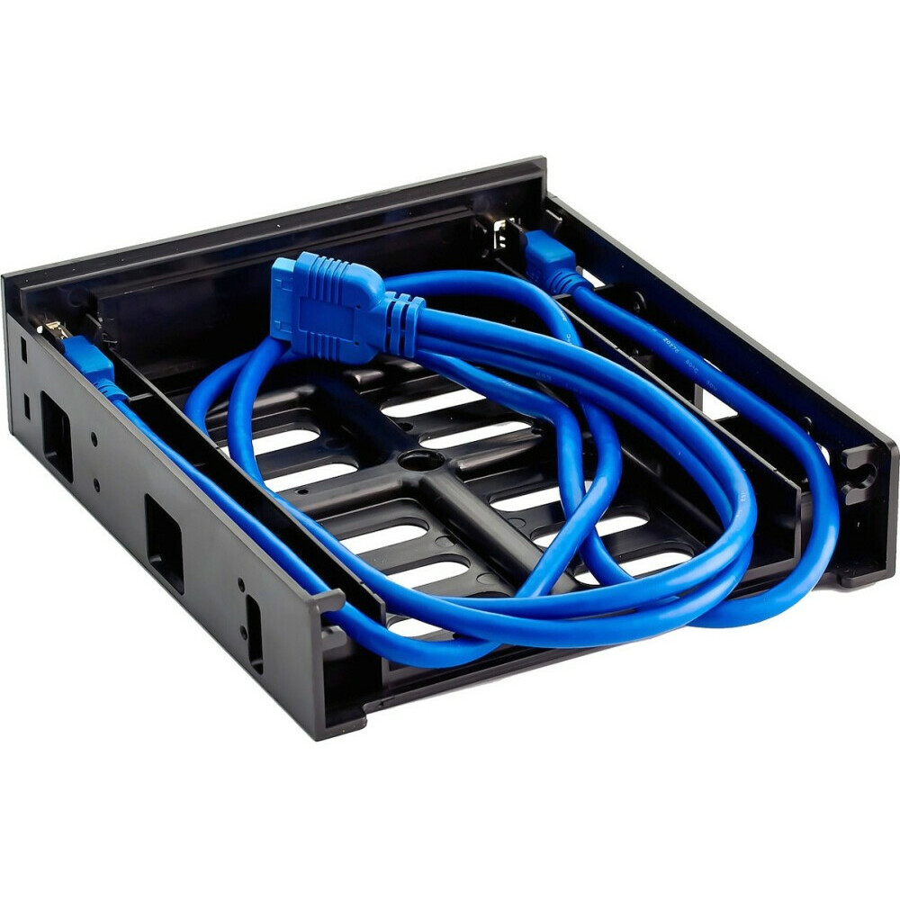 Салазки 2.5/3.5" - 5.25", ExeGate HD-2U3 EX280445RUS, 2xUSB3.0