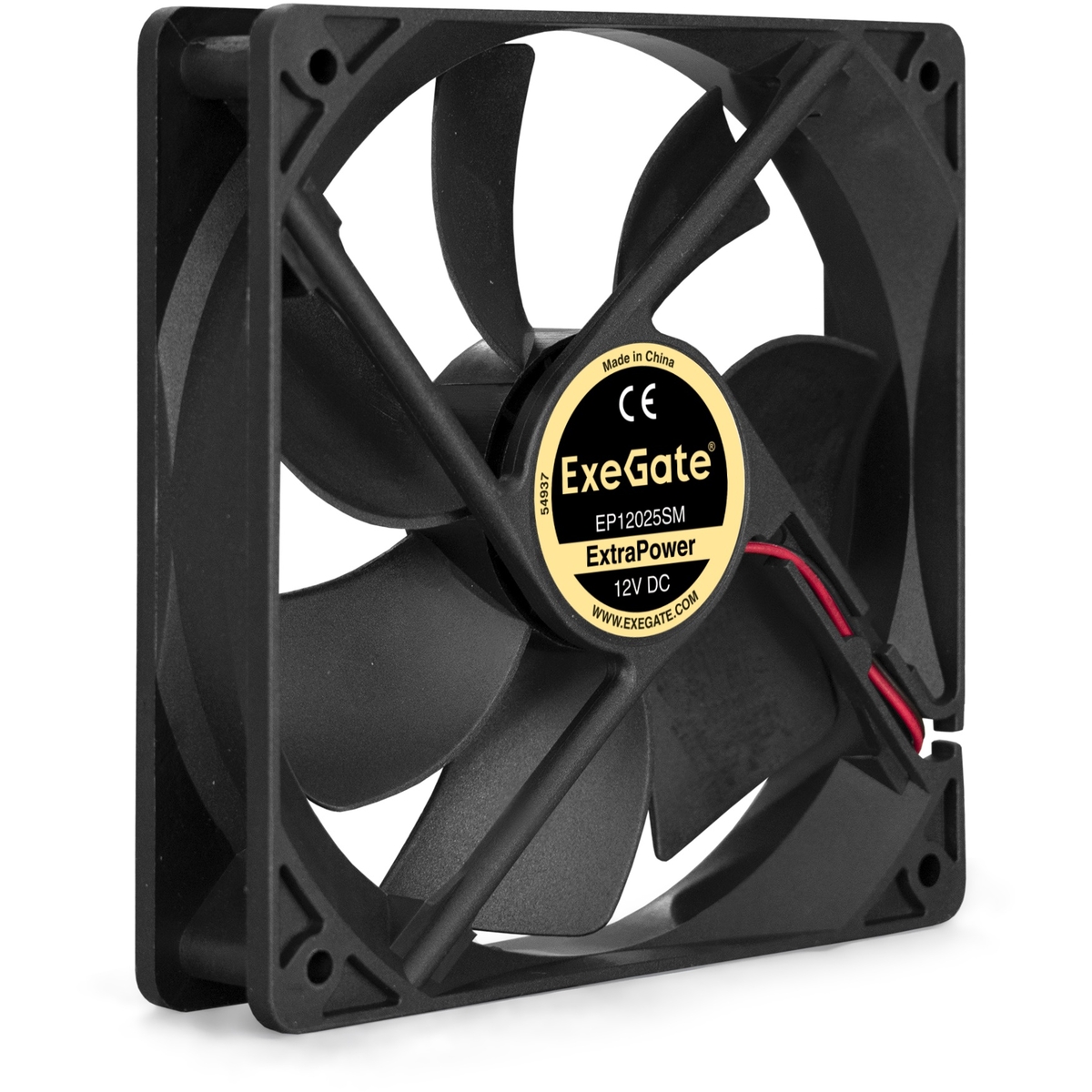 Вентилятор 12x12см ExeGate ExtraPower EP12025SM EX283395RUS