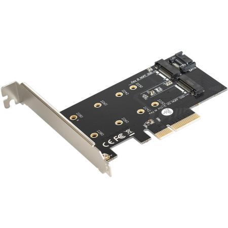 Адаптер M.2 NVME SSD - PCI-Ex4, Exegate EXE-509 EX283713RUS