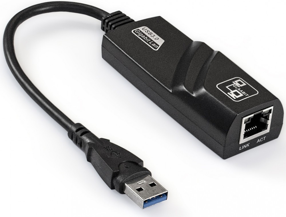 Сетевая карта ExeGate EXE-735U3-45 EX283722RUS, 1Gbps, USB3.0
