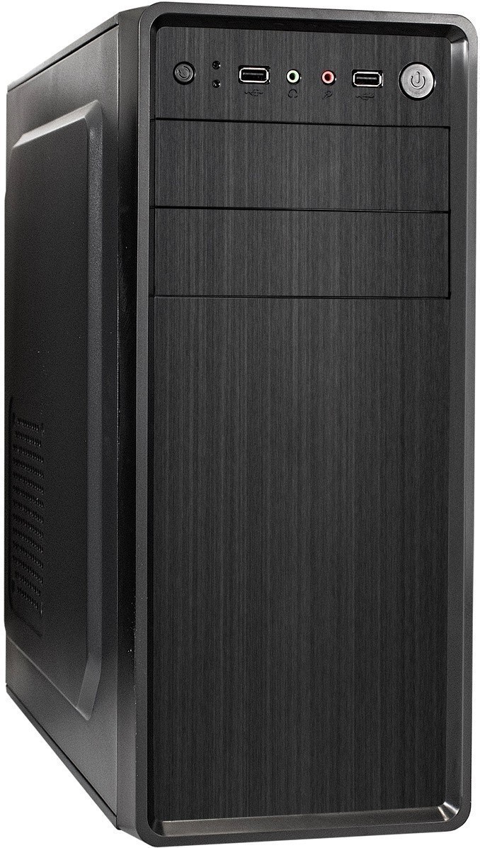 Корпус ExeGate XP-401 EX283729RUS, черный, без БП, ATX