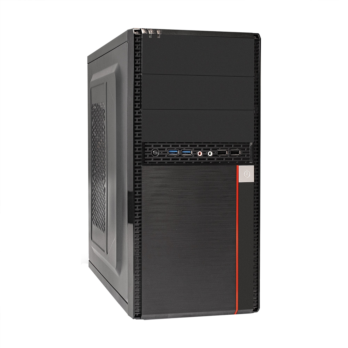 Корпус ExeGate BA-204U EX284039RUS, черный, без БП, mATX