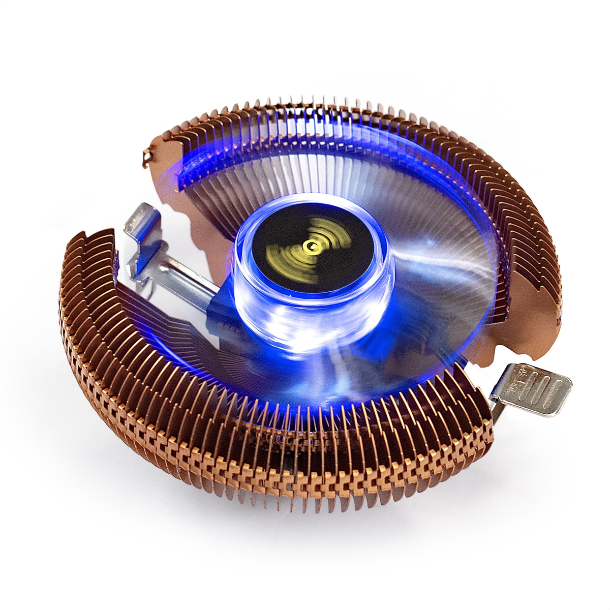 Кулер ExeGate Wizard EE91-PWM.Cu.BLUE EX286154RUS, 80W (LGA1700 Ready)