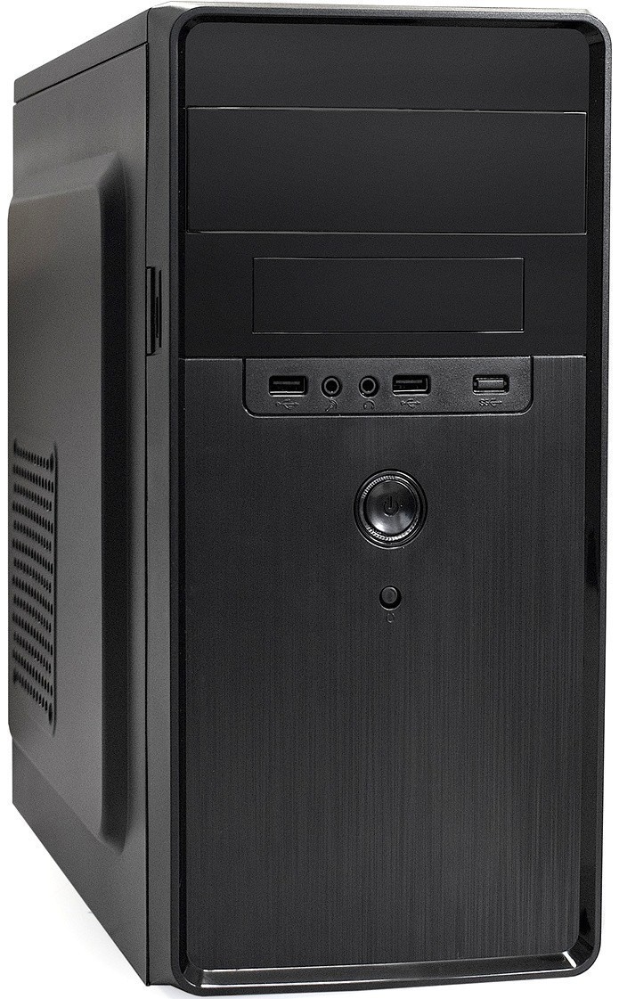 Корпус ExeGate BA-309-AA500 EX286427RUS, черный, 500Вт, mATX