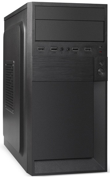 Корпус ExeGate BAA-105-01 EX291139RUS, черный, без БП, mATX