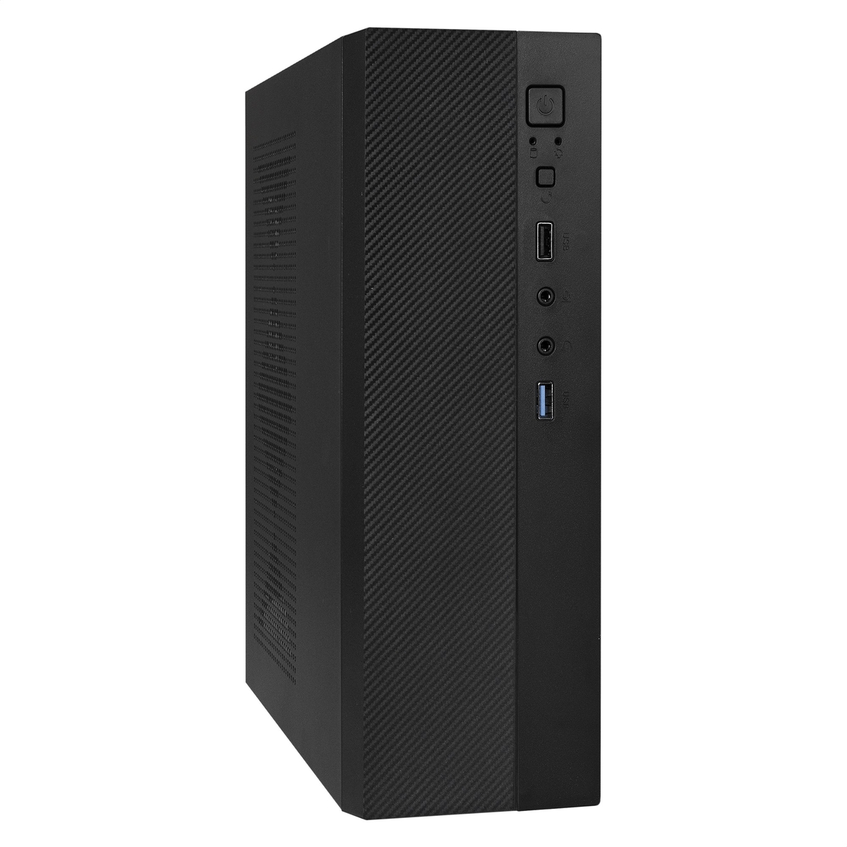 Корпус ExeGate MI-301U EX291267RUS, черный, без БП, mATX