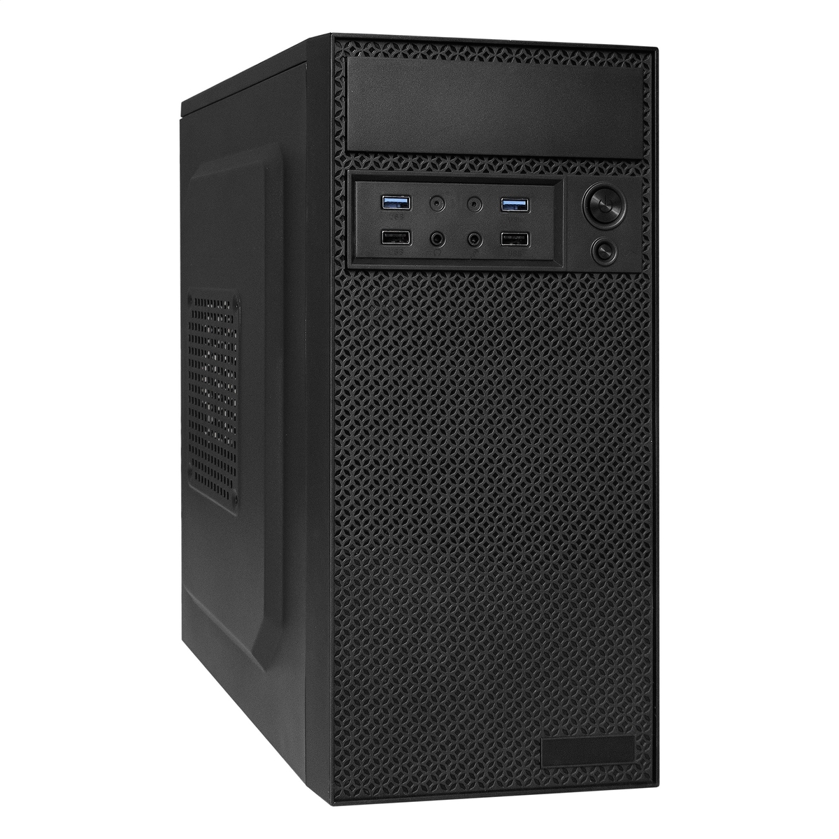 Корпус ExeGate BAA-109U2 EX291271RUS, черный, без БП, mATX