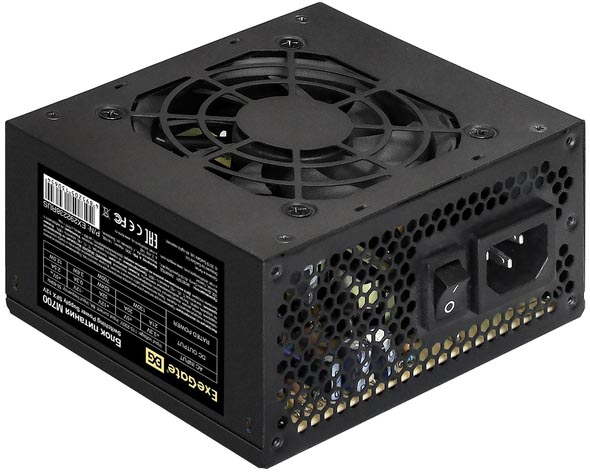 Блок питания 700Вт, ExeGate M700 EX292238RUS, 87%, APFC, SFX