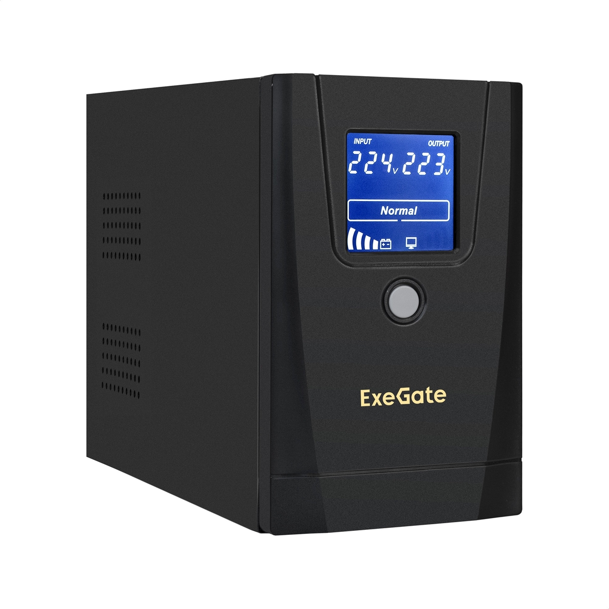 ИБП ExeGate SpecialPro Smart LLB-900.LCD.AVR.1SH.2C13 EX292779RUS, 900VA (1xSchuko + 2xIEC C13)