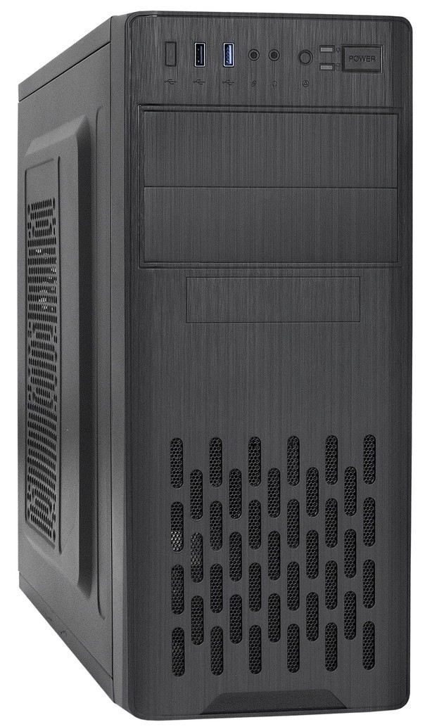 Корпус ExeGate CP-606U EX292993RUS, черный, без БП, ATX