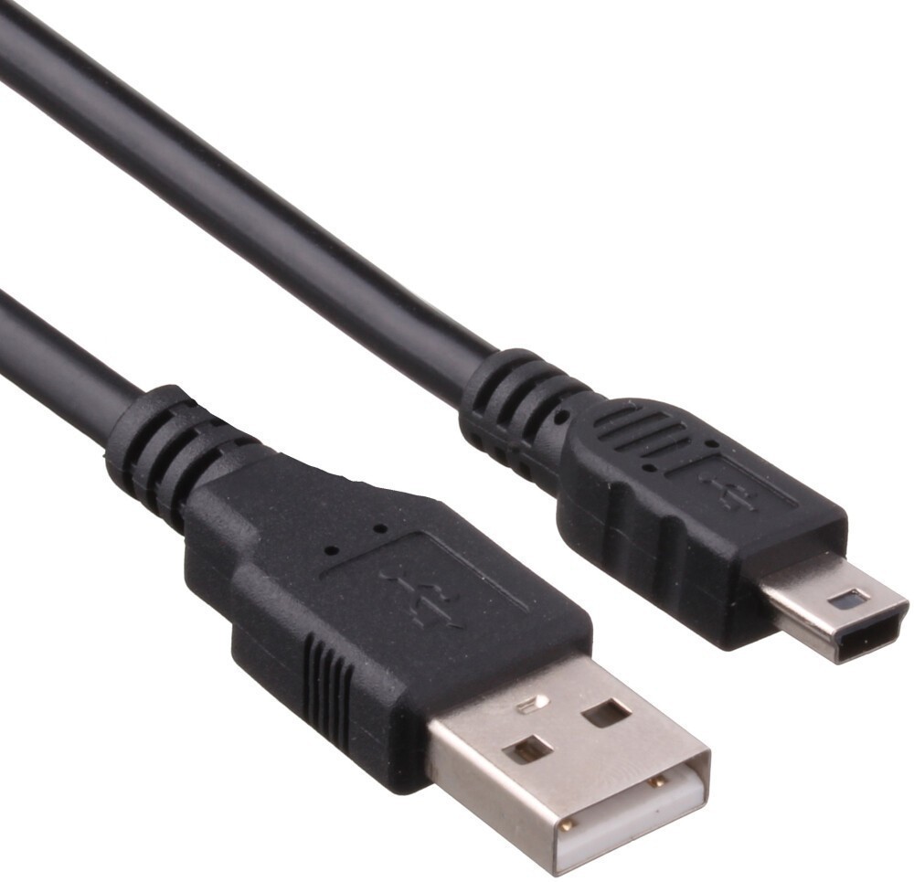 Кабель USB2.0 (M) - miniUSB2.0 (M), 3м, ExeGate EX-CC-USB2-AMminiBM5P-3.0 EX294739RUS, черный