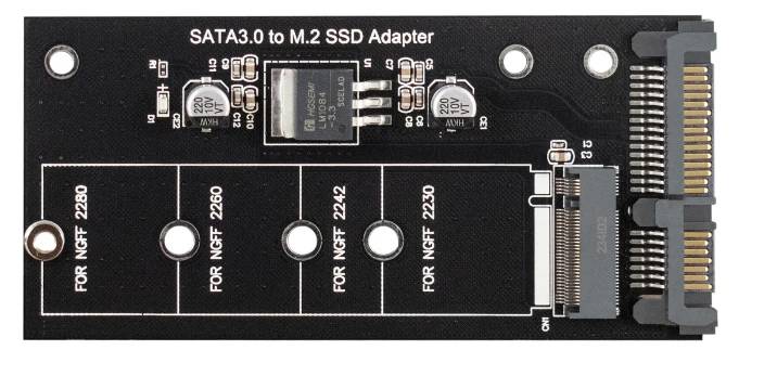 Адаптер SATA - M.2 SSD, ExeGate EX297542RUS