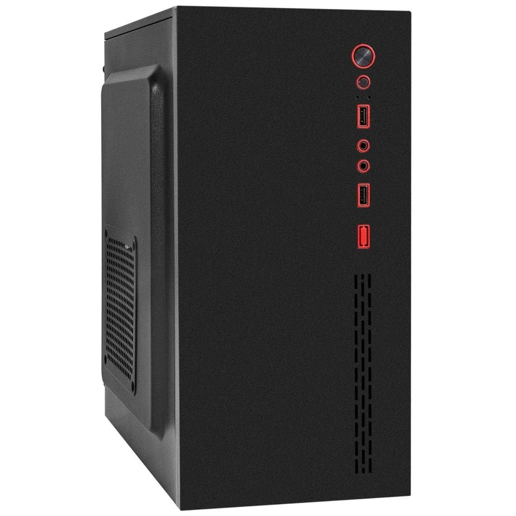 Корпус ExeGate BAA-403 EX298159RUS, черный, без БП, mATX
