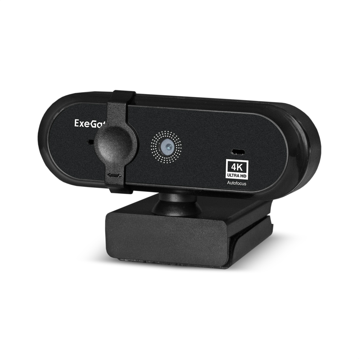 WEB камера ExeGate Stream HD-4000 4K UHD AF EX299094RUS, черный