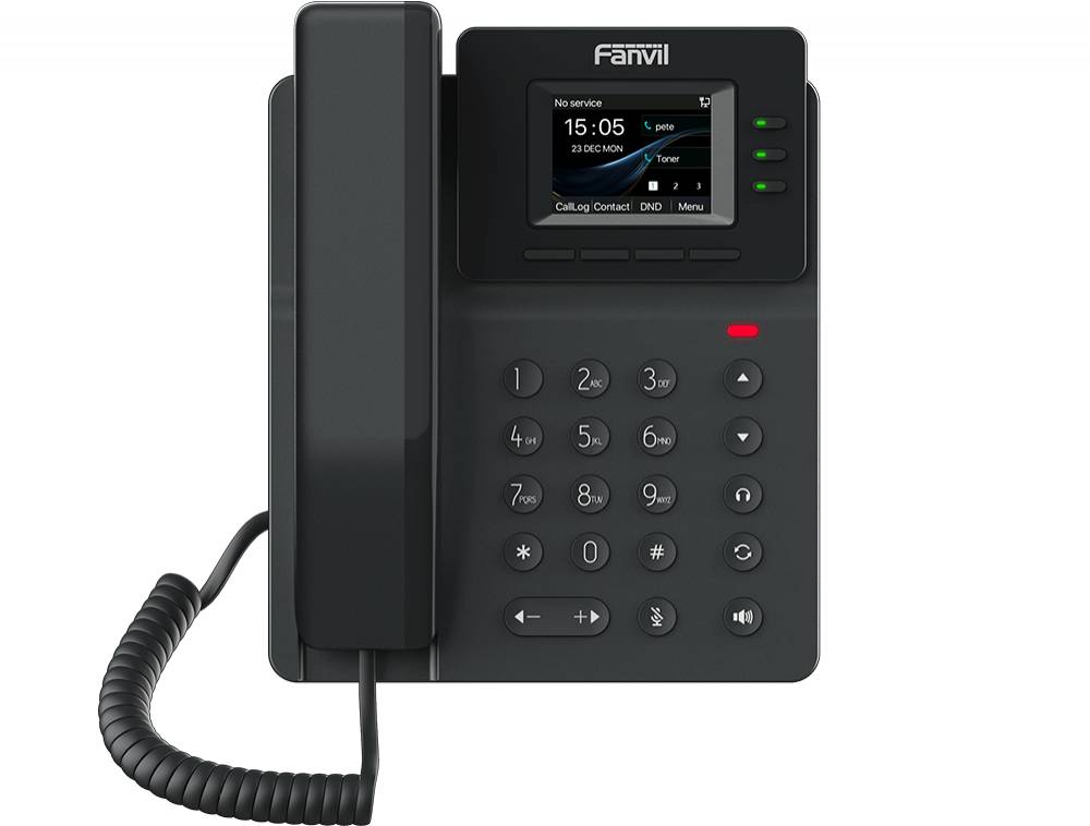 Телефон IP Fanvil V60P, черный