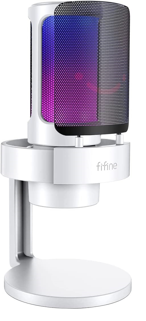 Микрофон FIFINE A8 (A8W), белый