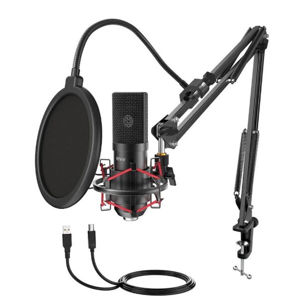 Микрофон FIFINE T732 черный