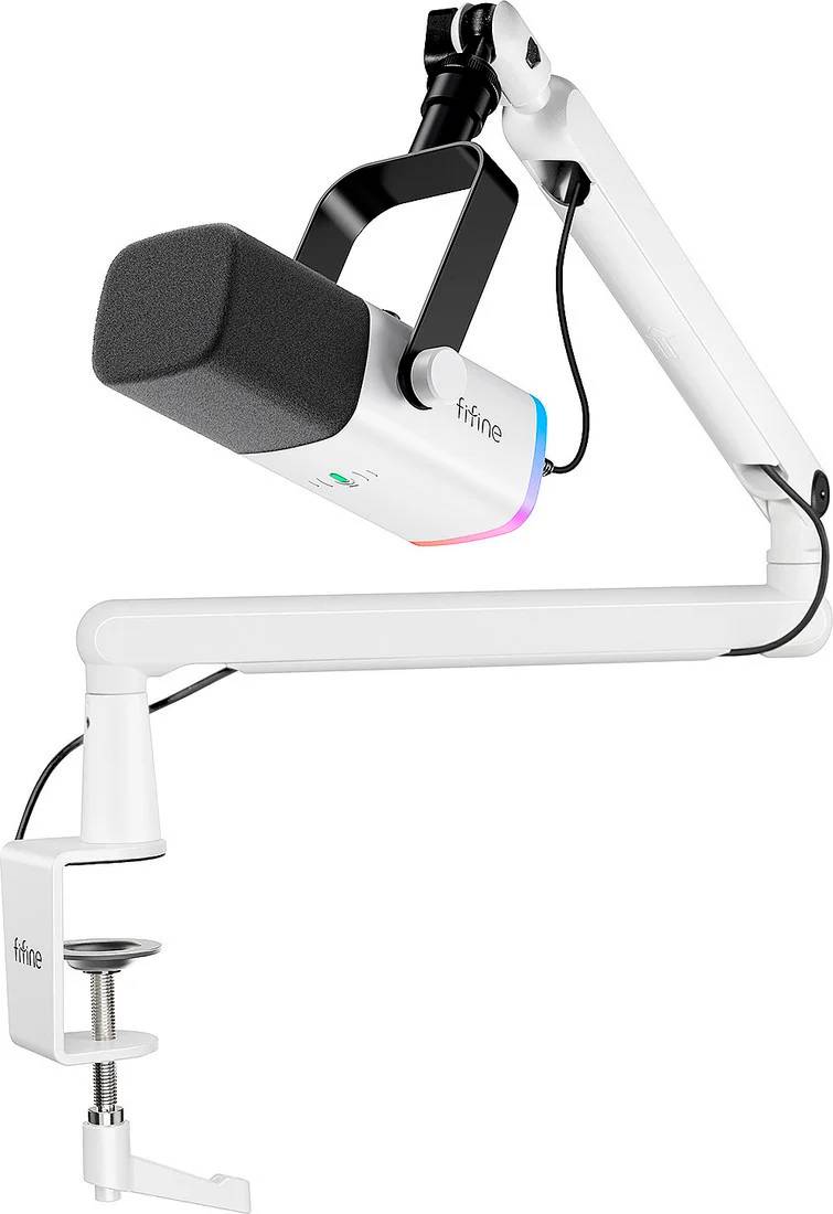 Микрофон FIFINE TAM8W, белый