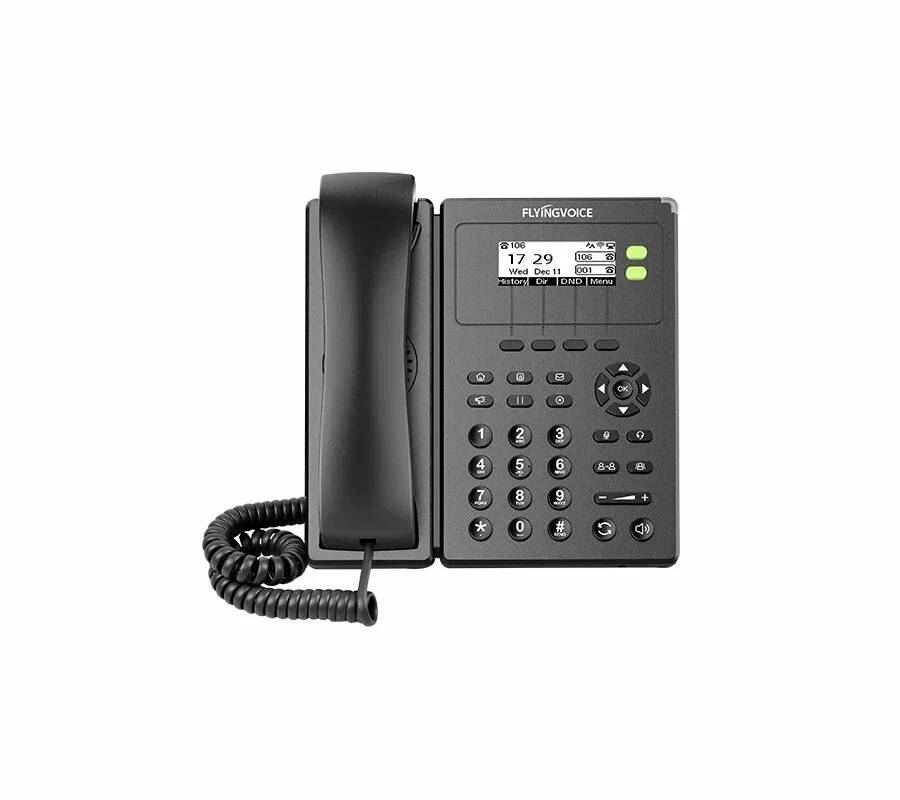Телефон IP Flyingvoice P10S, серый