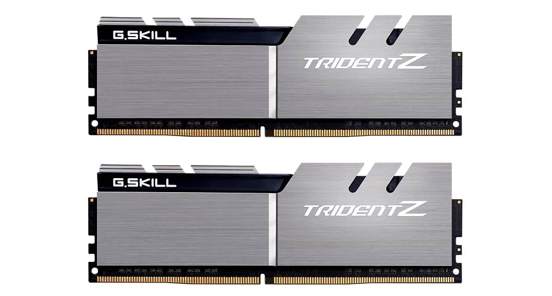 Оперативная память 32Gb G.Skill Trident Z F4-3200C16D-32GTZSK, DDR IV, PC-25600, 3200MHz, kit 2x16Gb