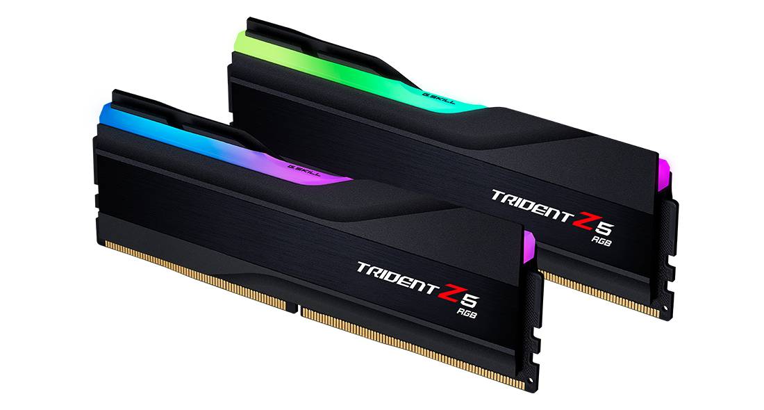 Оперативная память 32Gb G.Skill Trident Z5 RGB Black F5-6000J3040F16GX2-TZ5RK, DDR V, PC-48000, 6000MHz, kit 2x16Gb