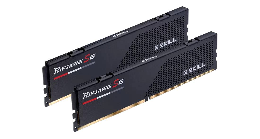 Оперативная память 32Gb G.Skill Ripjaws S5 Black F5-6000J3636F16GX2-RS5K, DDR V, PC-48000, 6000MHz, kit 2x16Gb