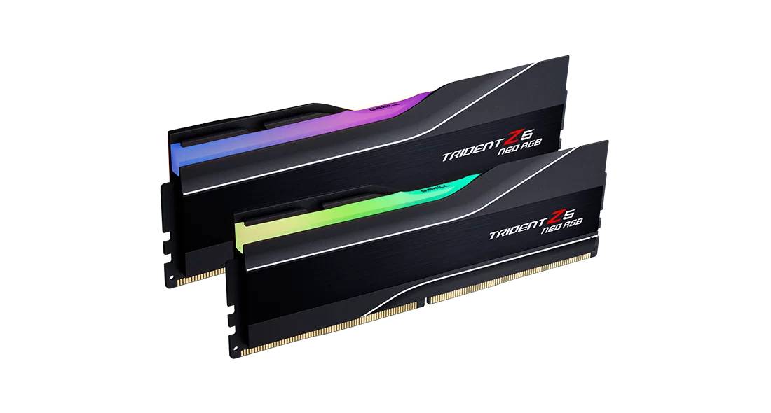 Оперативная память 32Gb G.Skill Trident Z5 Neo RGB Black F5-6000J3636F16GX2-TZ5NR, DDR V, PC-48000, 6000MHz, kit 2x16Gb