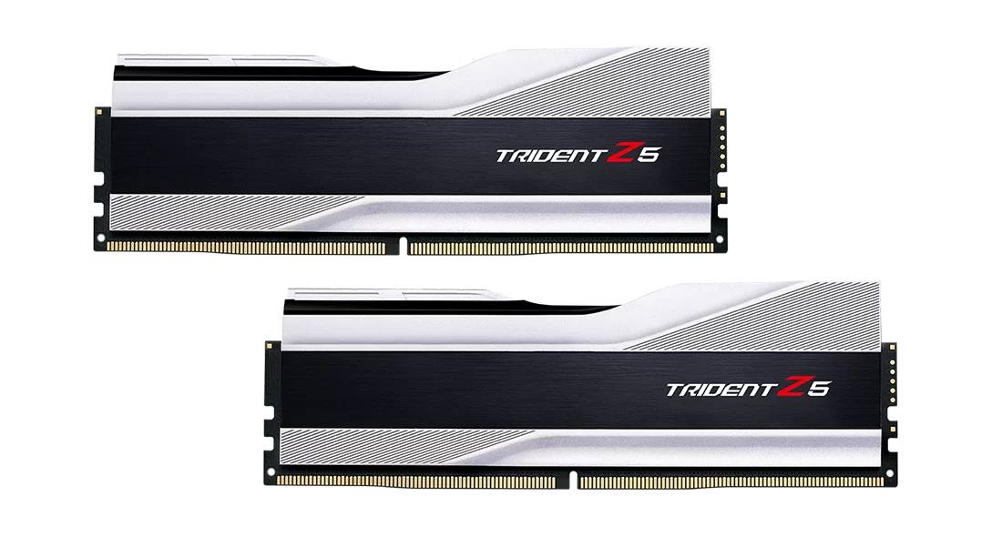 Оперативная память 32Gb G.Skill Trident Z5 Silver F5-6000J3636F16GX2-TZ5S, DDR V, PC-48000, 6000MHz, kit 2x16Gb