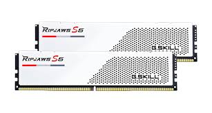 Оперативная память 32Gb G.Skill Ripjaws S5 White F5-6400J3648F16GX2-RS5W, DDR V, PC-51200, 6400MHz, kit 2x16Gb