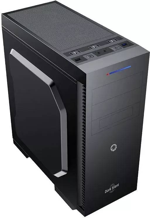 Корпус GameMax Dark Silent, без БП, ATX