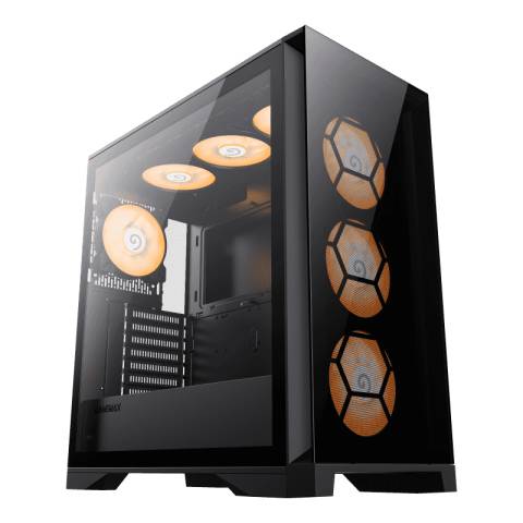 Корпус GameMax Leader Black, без БП, E-ATX