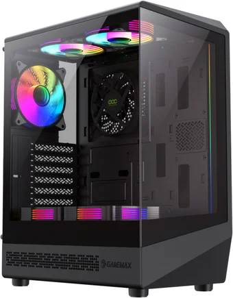 Корпус GameMax Vista COC AB, без БП, ATX