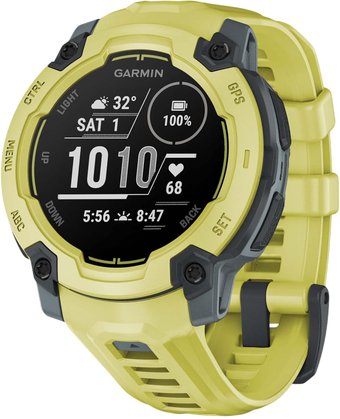 Умные часы Garmin Instinct E 45мм, лайм (010-02933-01)