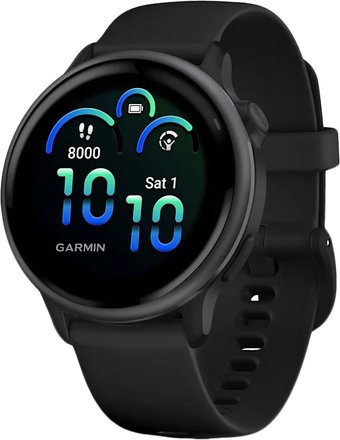 Умные часы Garmin Vivoactive 6, черный (010-02985-00)
