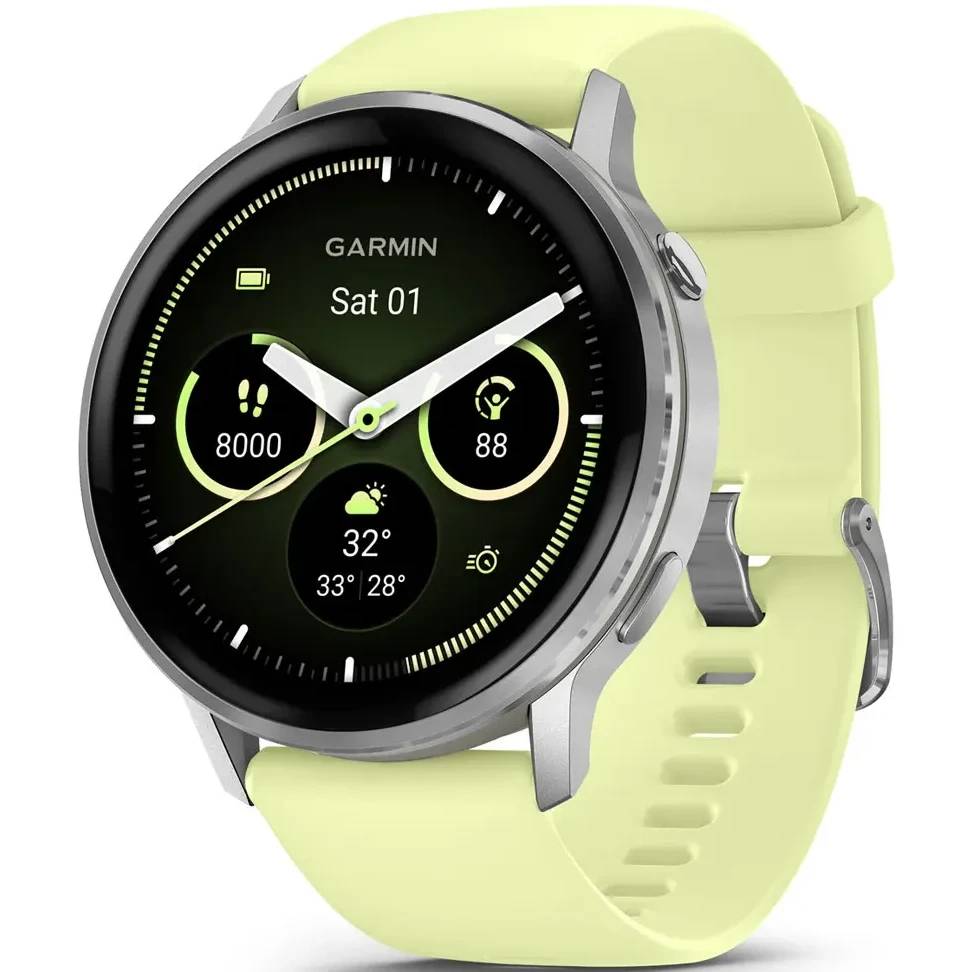 Умные часы Garmin Venu 4, серебристый (010-03014-02)