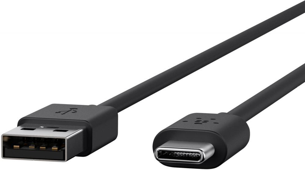 Кабель USB2.0 (M) - USB3.1 Type-C (M), 1м, Гарнизон GCC-USB2-AMCM-1M, черный