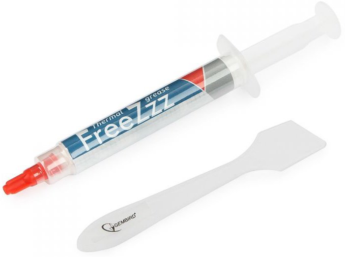 Термопаста Gembird FreeZzz GF-01-3, 1.63Вт/м*К, 3г