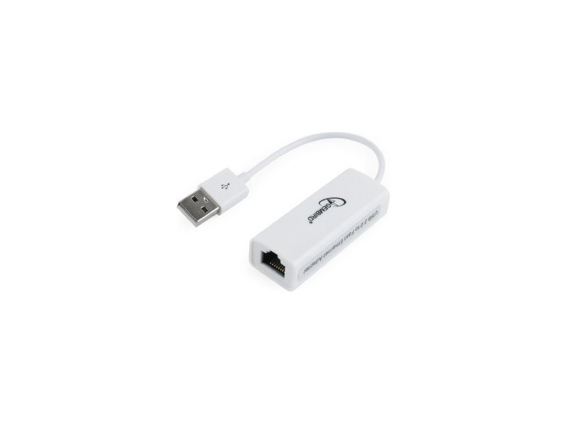 Сетевая карта Gembird NIC-U2-02, 100Mbps, USB