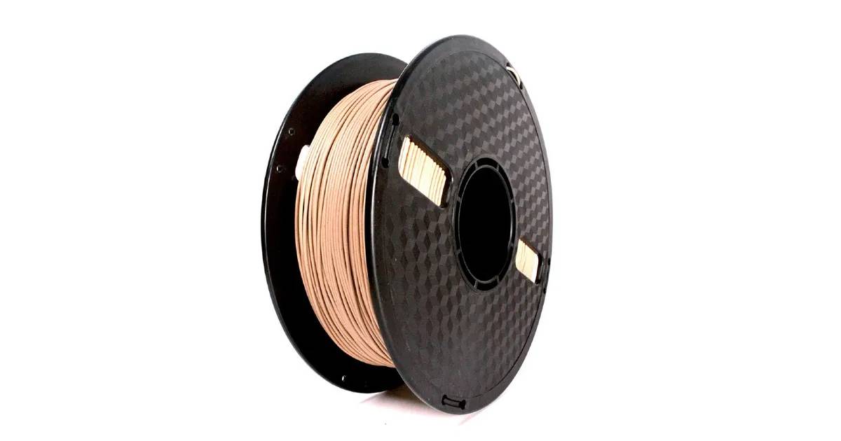 Филамент Gembird 3DP-PLA-WD-01-NAT, 1.75 мм, 1 кг, Wood natural