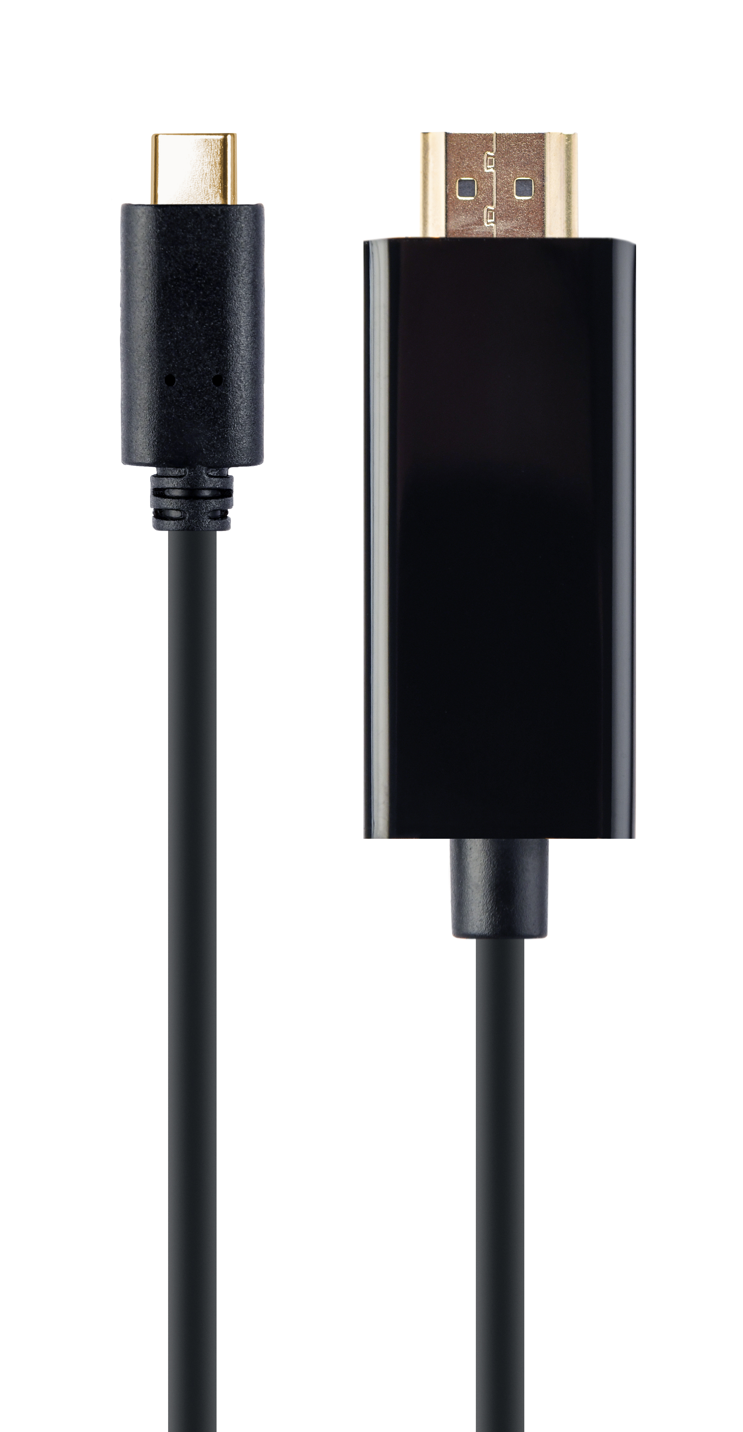 Кабель USB Type-C (M) - HDMI (19M), 2м, Gembird/Cablexpert A-CM-HDMIM-01, черный