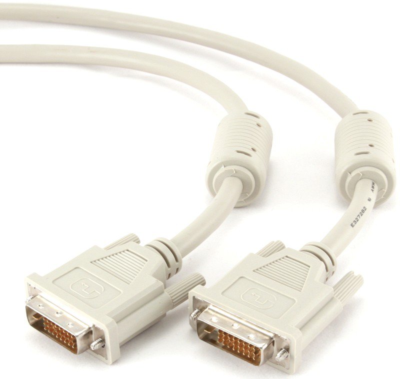 Кабель DVI-D (25M) - DVI-D (25M), 10м, Gembird/Cablexpert CC-DVI2-10m