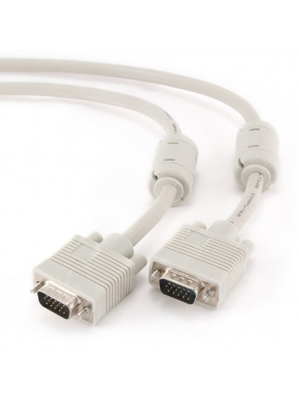 Кабель D-SUB (15M) - D-SUB (15M), 10м, Gembird/Cablexpert CC-PPVGA-10M