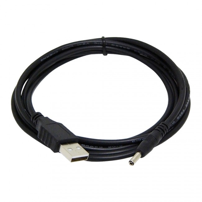 Кабель питания USB 2.0 A (M) - DC 3.5mm Gembird/Cablexpert CC-USB-AMP35-6, 1.8м