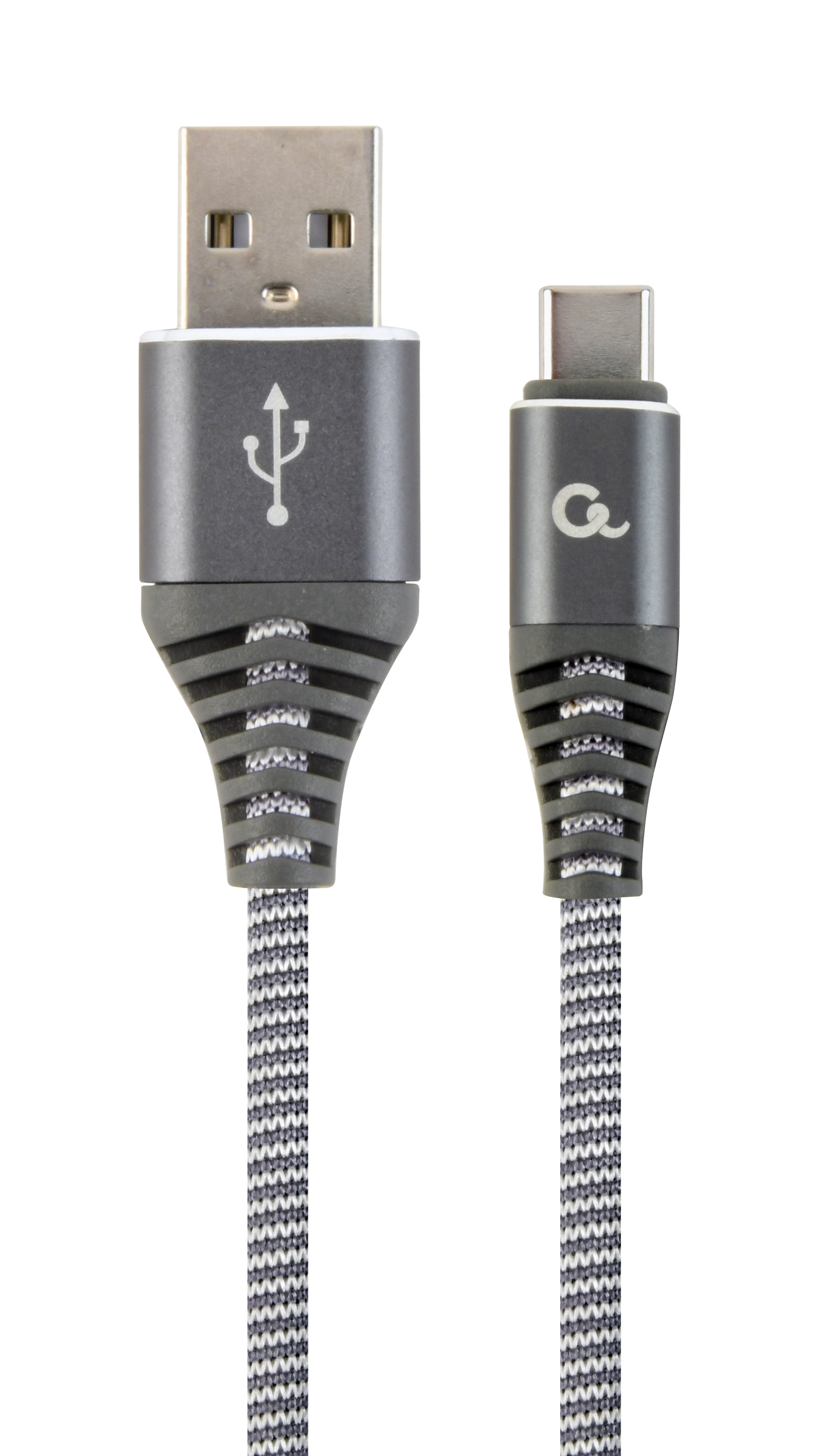 Кабель USB2.0 (M) - USB2.0 Type-C (M), 1м, Gembird/Cablexpert CC-USB2B-AMCM-1M-WB2, серый