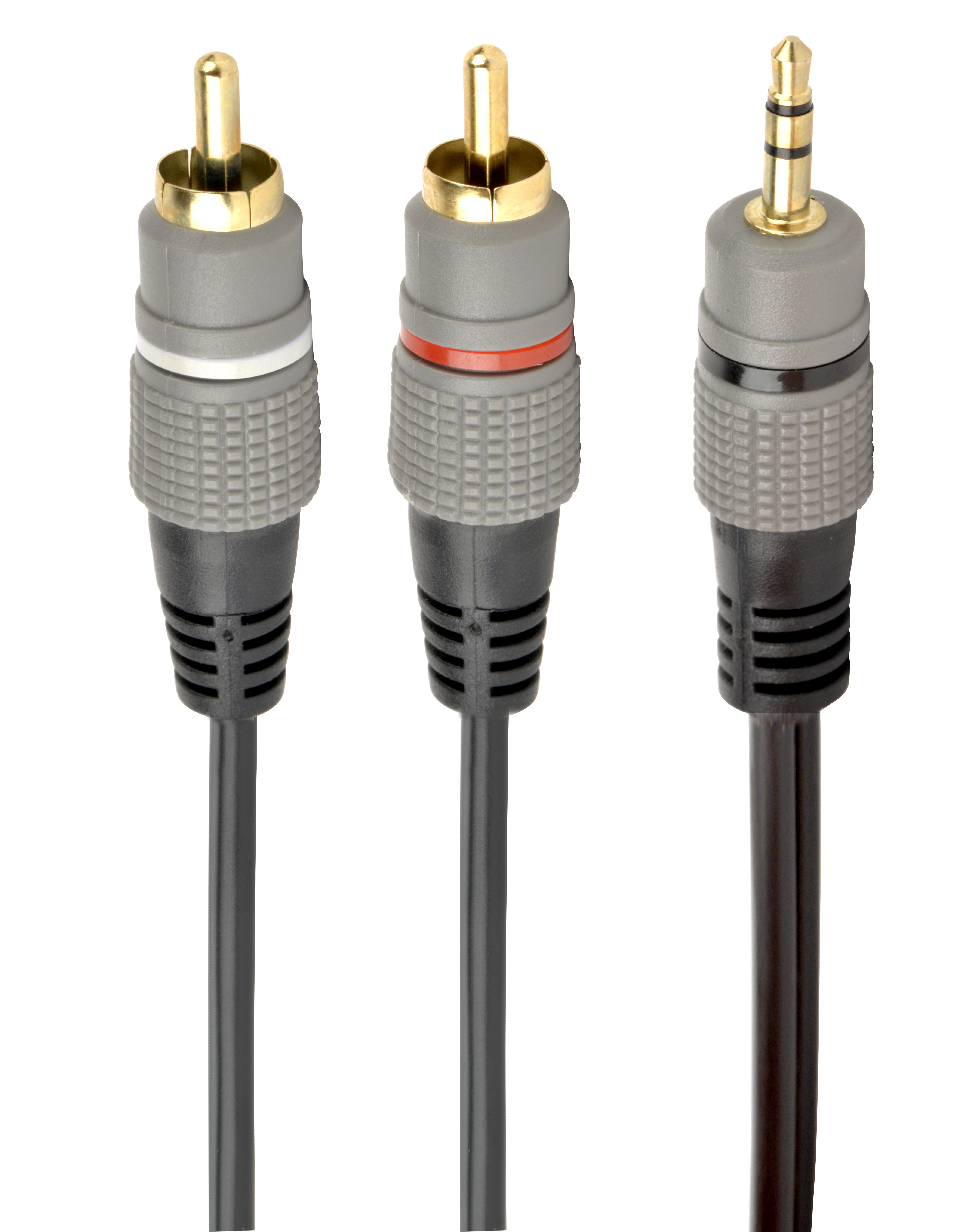 Кабель Jack3.5 (M) - 2xRCA (M) Gembird/Cablexpert CCA-352-2.5M, 2.5м