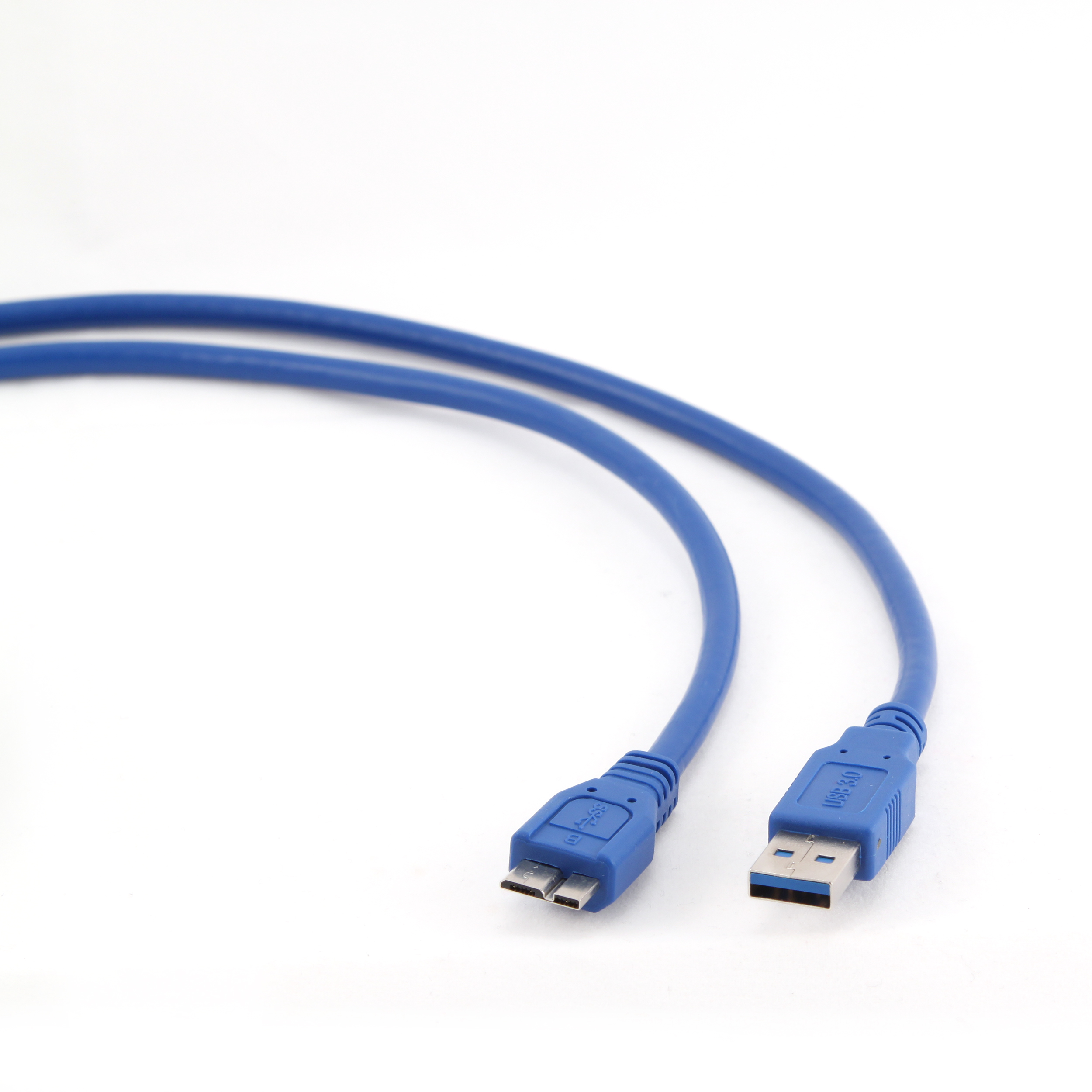 Кабель USB3.0 (M) - microUSB3.0 (M), 1.8м, Gembird/Cablexpert CCP-mUSB3-AMBM-6, синий