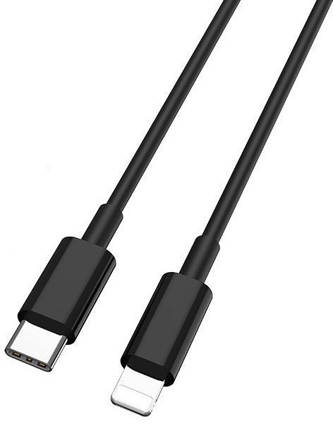 Кабель Lightning (M) - USB Type-C (M), 1м, Gembird/Cablexpert CCP-USB-CMLM2-1M, черный